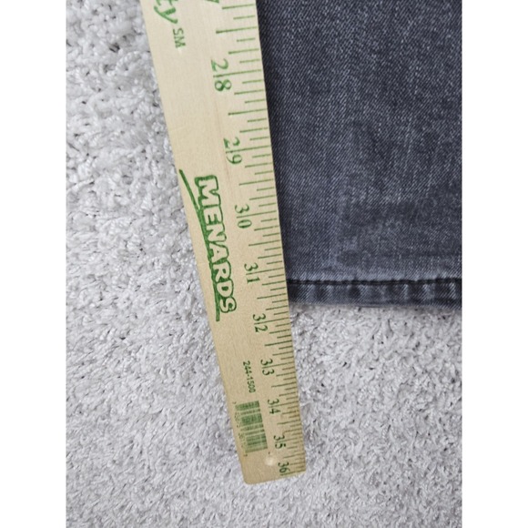 Levi's 511 Men's Jeans 32x34 (32") Black Denim Slim Straight Pockets Mid Rise - Picture 4 of 14